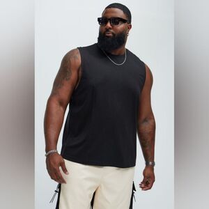 Fashion Nova Essential Modal Lounge Sleeveless Muscle Tee